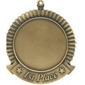 Medal, "Insert Holder" 1st Place - 2 1/2" Dia.